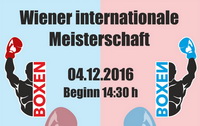 Wiener internationale Box Meisterschaften 2016