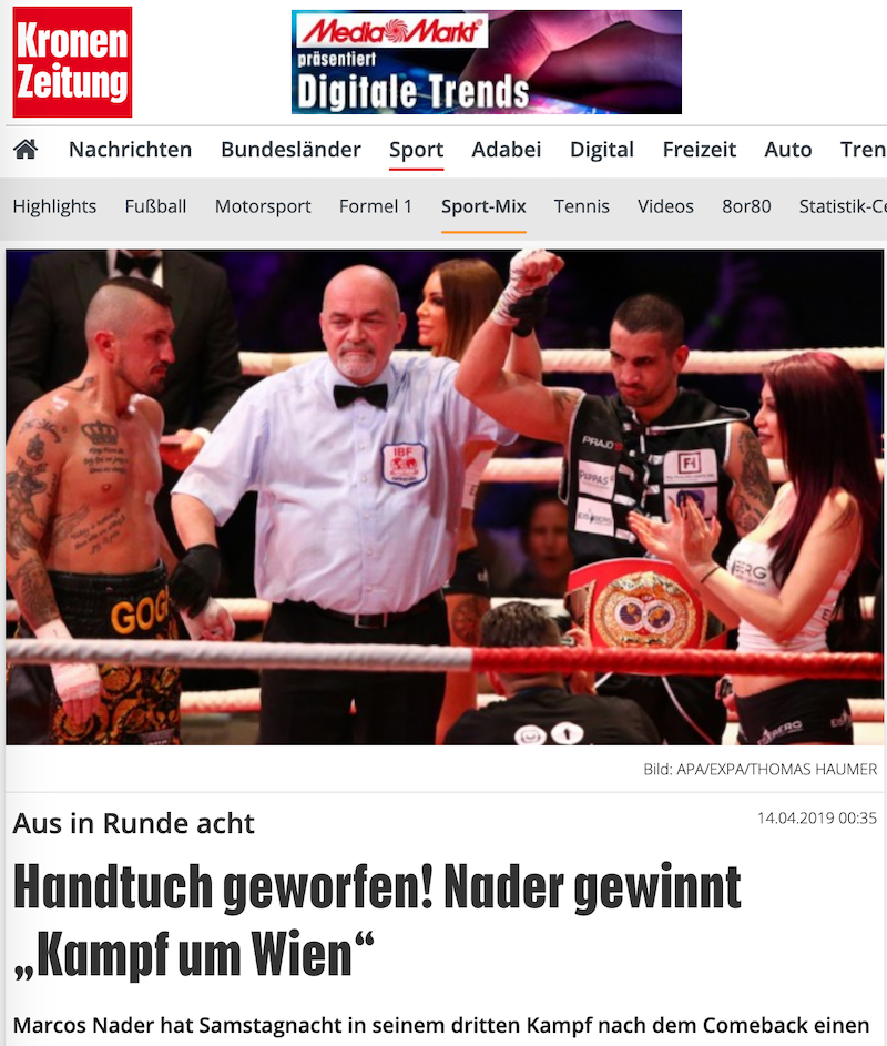 Handtuch geworfen