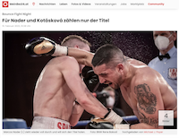 BZ: Für Nader und Kotásková zählen nur der Titel 