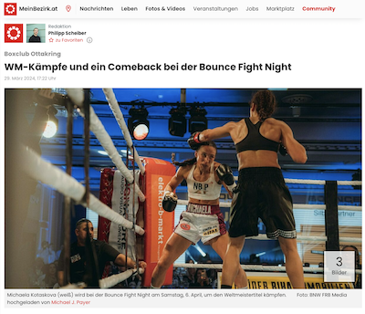 BZ: WM-Kämpfe und ein Comeback bei der Bounce Fight Night 