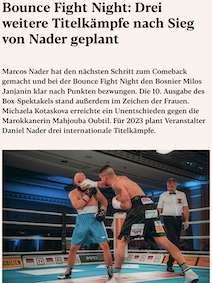 exxpress.at Drei weitere Titelkämpfe