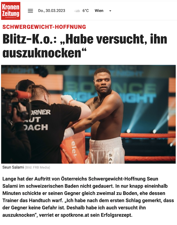 Krone.at: Blitz-K.o.: „Habe versucht, ihn auszuknocken“