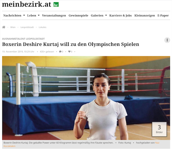 BZ online: Deshire will zu den olympischen Spielen