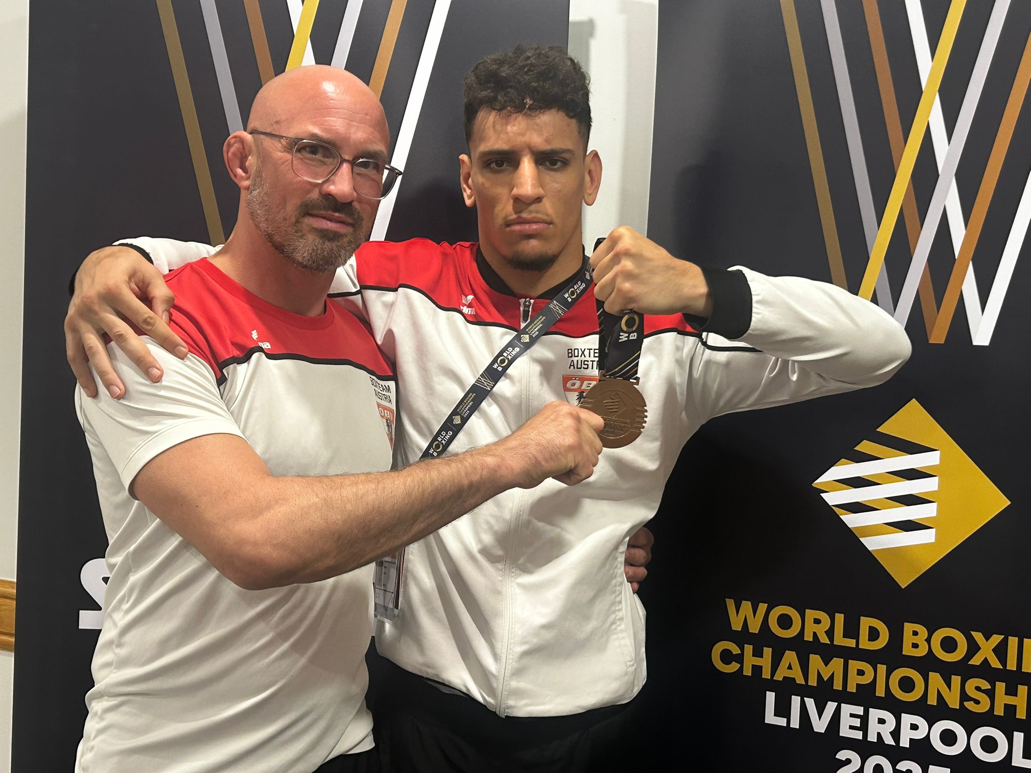 M. Derouiche holt Bronze M. Derouiche holt Bronze