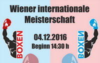 Wiener internationale Box Meisterschaften 2016 Wiener internationale Box Meisterschaften 2016